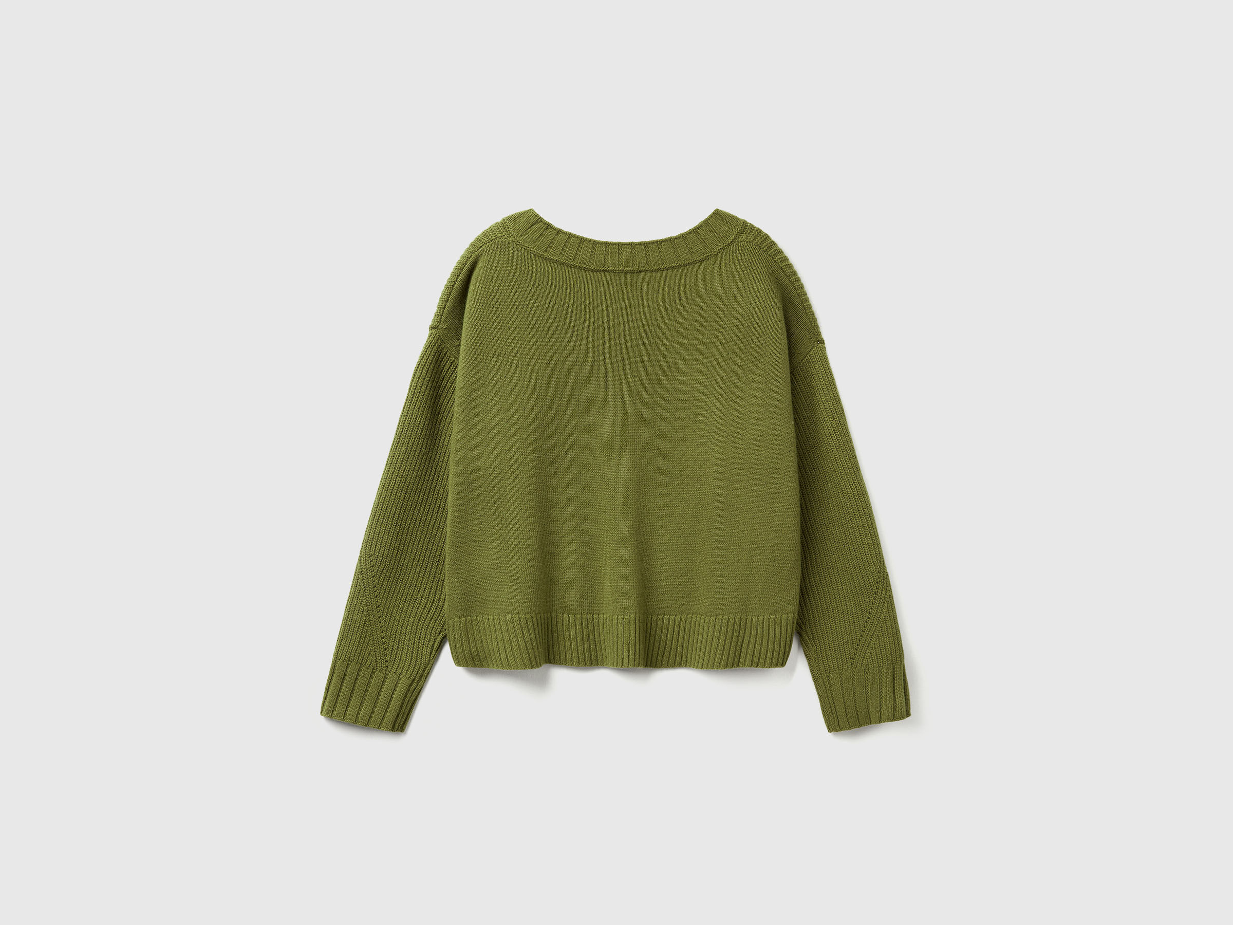 V NECK SWEATER L/S Women image number 6